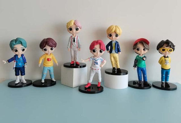 BTS Tiny Tan Idol Q Style Figures