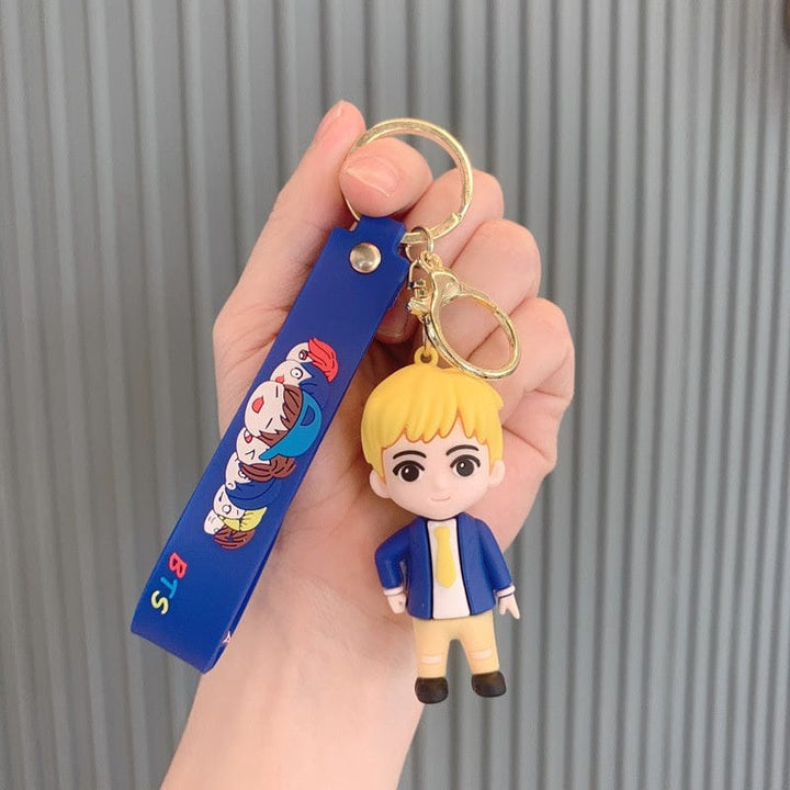 BTS Tiny Tan Chibi Figure Keychain