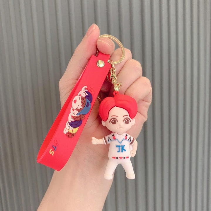 BTS Tiny Tan Chibi Figure Keychain