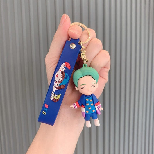 BTS Tiny Tan Chibi Figure Keychain