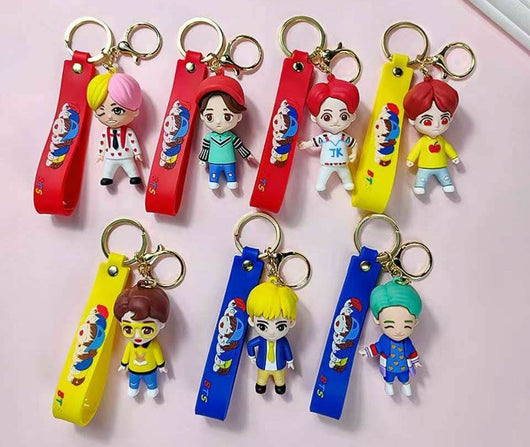BTS Tiny Tan Chibi Figure Keychain