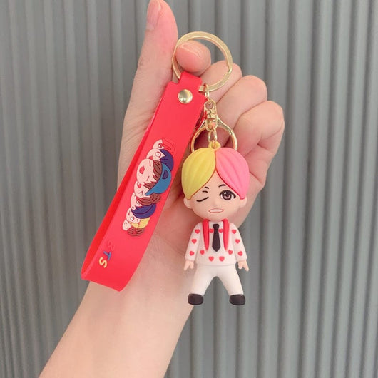 BTS Tiny Tan Chibi Figure Keychain
