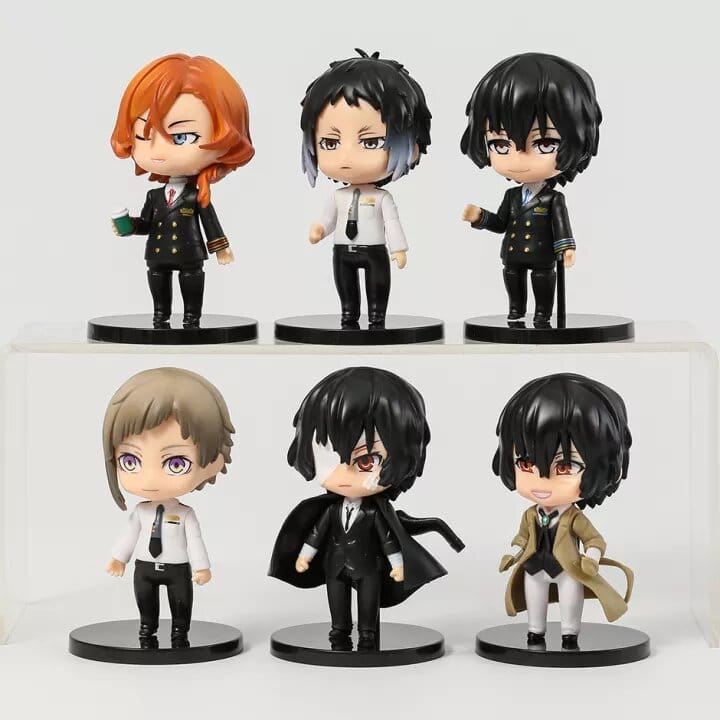 Bungou Stray Dogs Chibi Action Figures