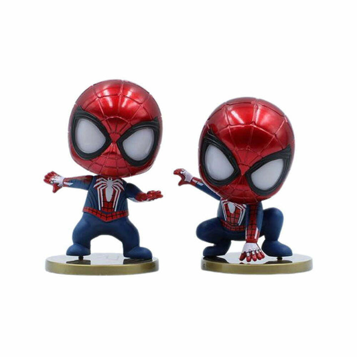 Spiderman Chibi Bobbling Head Figure - Superhero Figures in India