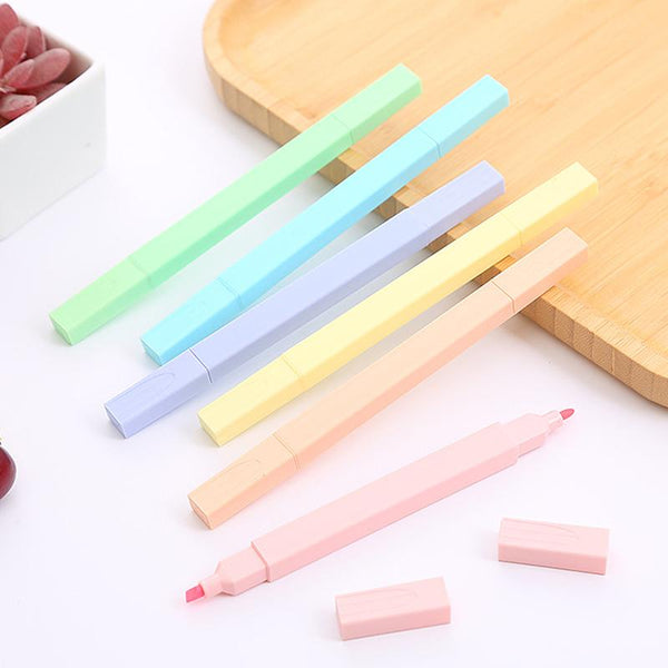 Colorful Pastel highlighters - Pack Of 6