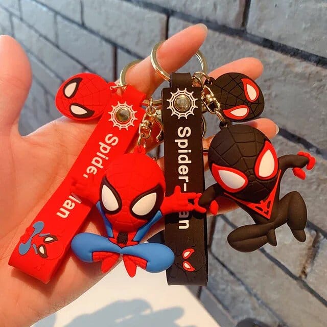 Cool Spider Man Figure Keychains