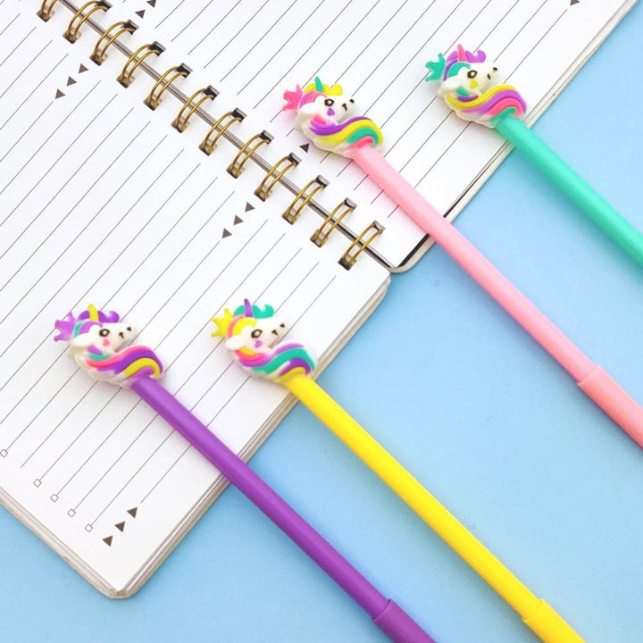 Crown Unicorn Pen Set - Cute & Quirky Pens For Unicorn Lovers