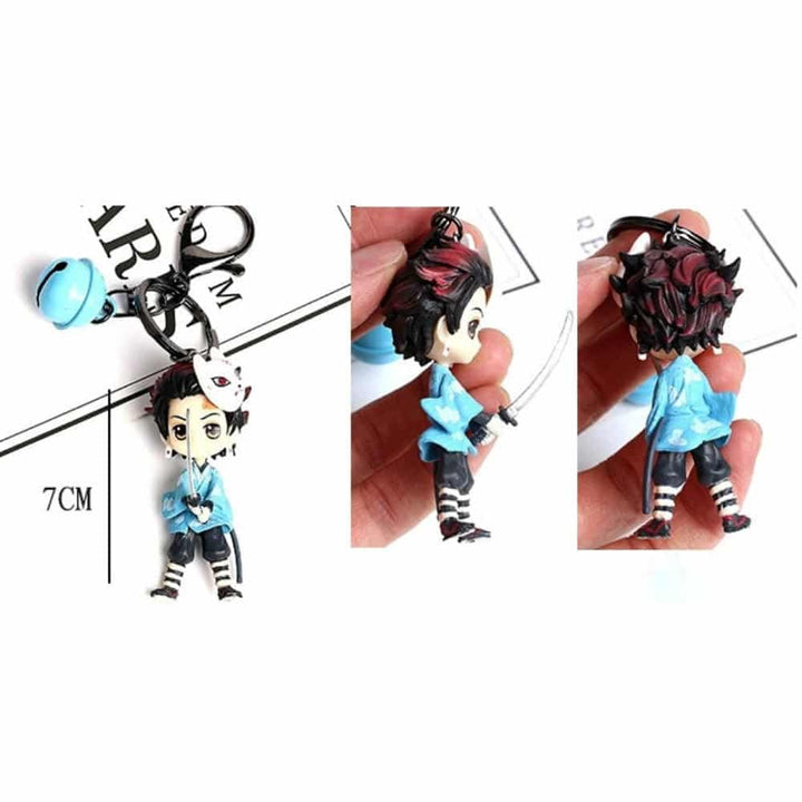 Demon Slayer Figure Keychain - Demon Slayer Merch for Anime Fans