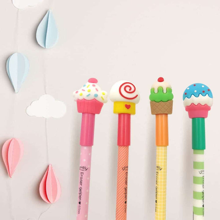 Dessert Eraser Pen Cute & Quirky Pen Perfect For All Stationery Hoarder