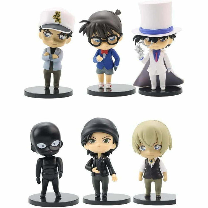Detective Conan Chibi Figures Set - Detective Conan Anime Figures in India