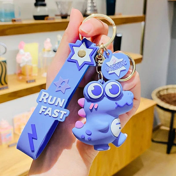 Kawaii Dinosaur Keychains
