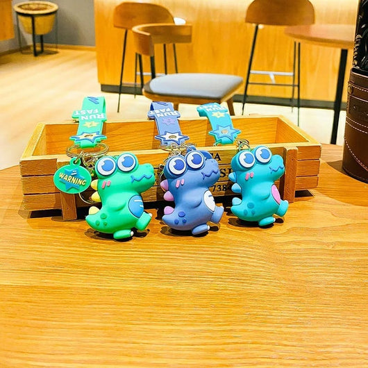 Kawaii Dinosaur Keychains