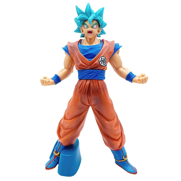 Goku Super Saiyan God Blue Standing Action Figure