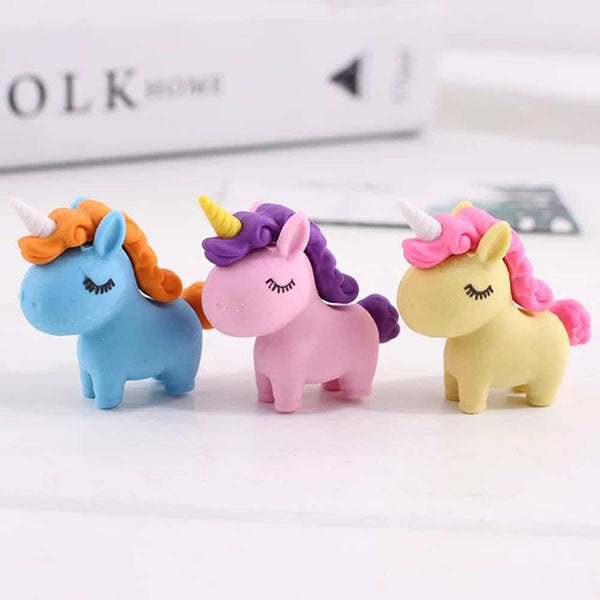 Unicorn Dreamy Eraser Set - Cute Unicorn Eraser For All Unicorn Lovers