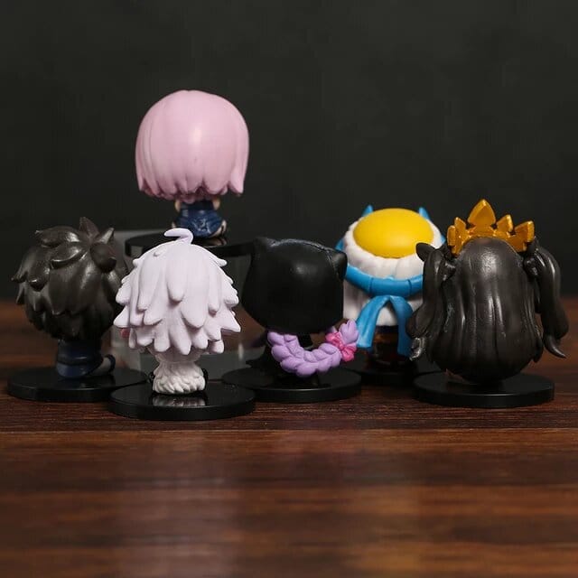 Fate/Grand Order Chibi Sitting Action Figures