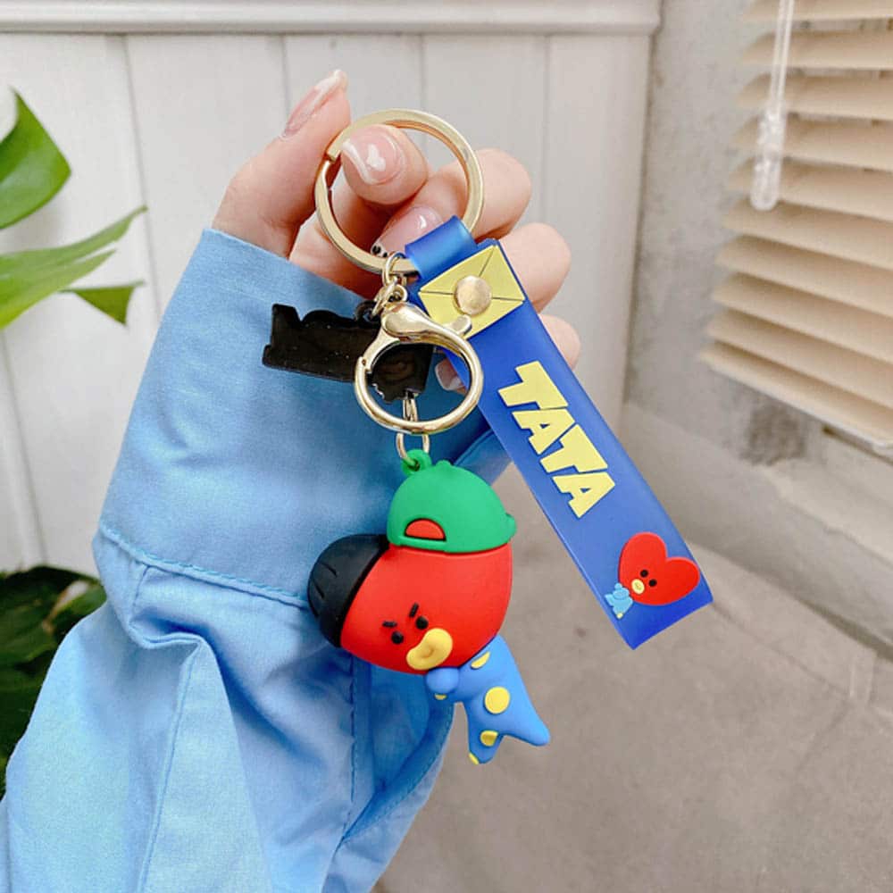 Tata keychain clearance bt21