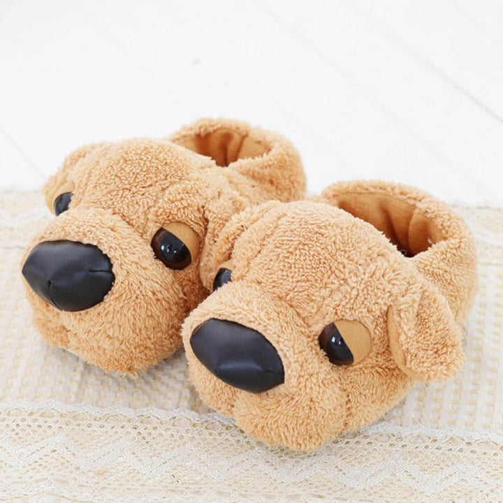 Furry Doggy Slippers - Quirky & Unique Indoor Slippers for Dog Lovers