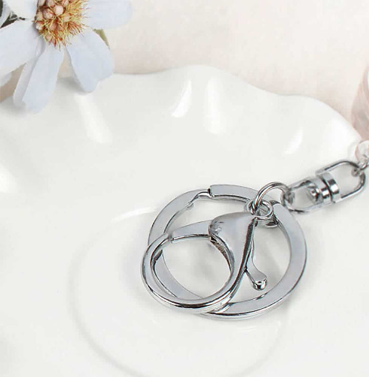 Glitter Bunny Keychain - Quirky & Kawaii Keychain For Bunny Lovers