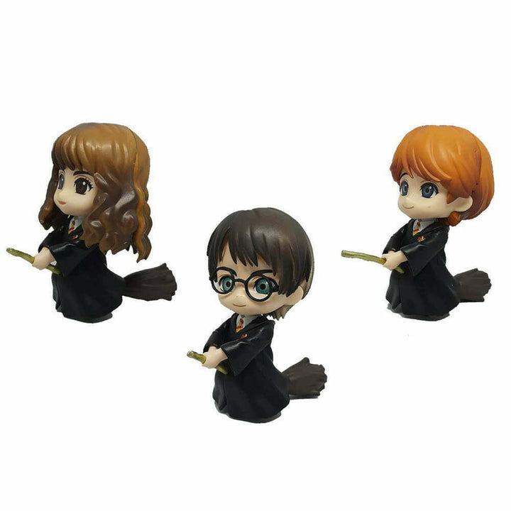 Harry Potter Chibi Broomstick Set - Harry Potter Merch For Potterhead