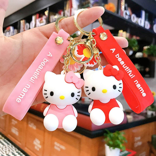 Hello Kitty Keychain - Kawaii & Quirky Keychain For Hello Kitty Lovers