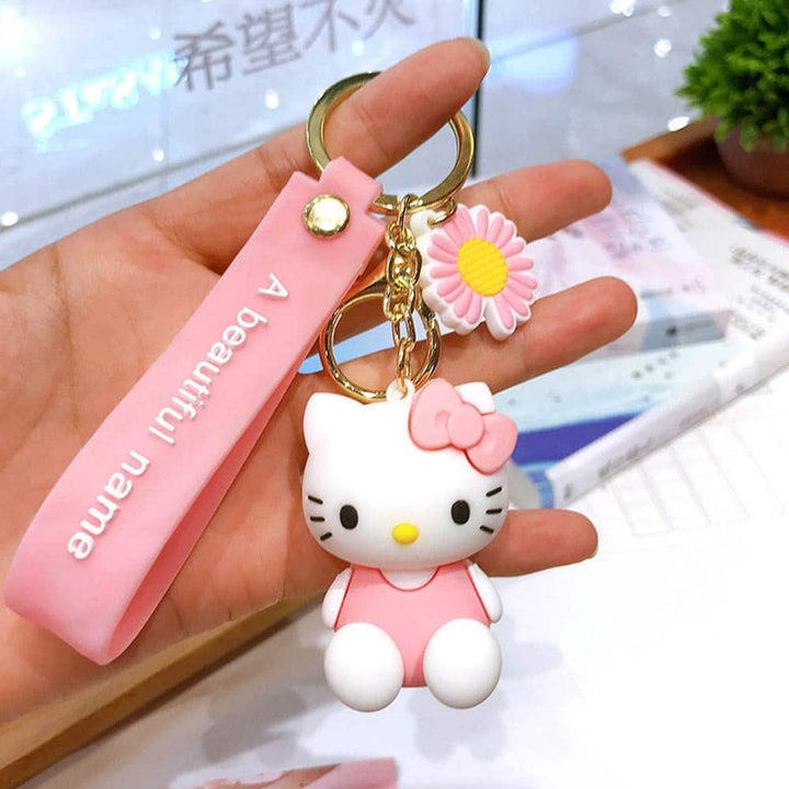 Hello Kitty Keychain - Kawaii & Quirky Keychain For Hello Kitty Lovers