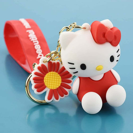 Hello Kitty Keychain - Kawaii & Quirky Keychain For Hello Kitty Lovers