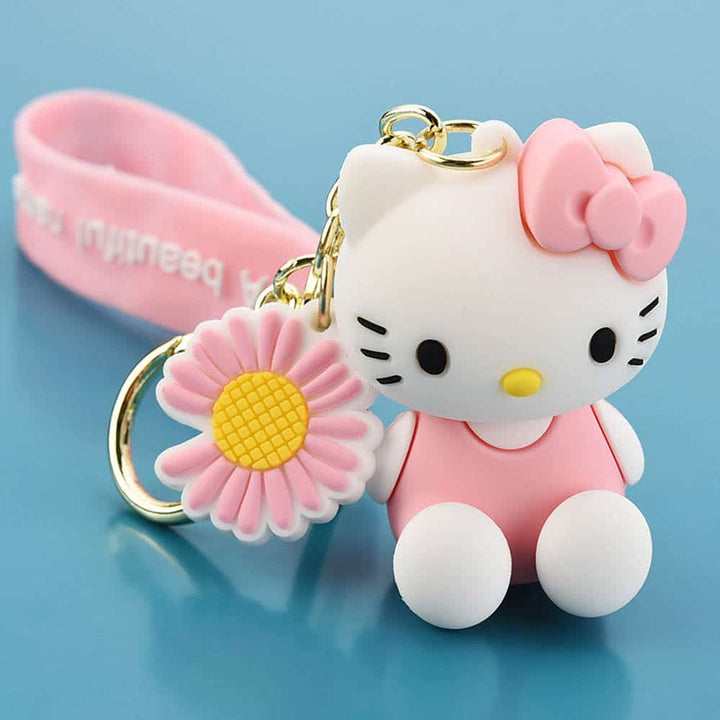 Hello Kitty Keychain - Kawaii & Quirky Keychain For Hello Kitty Lovers