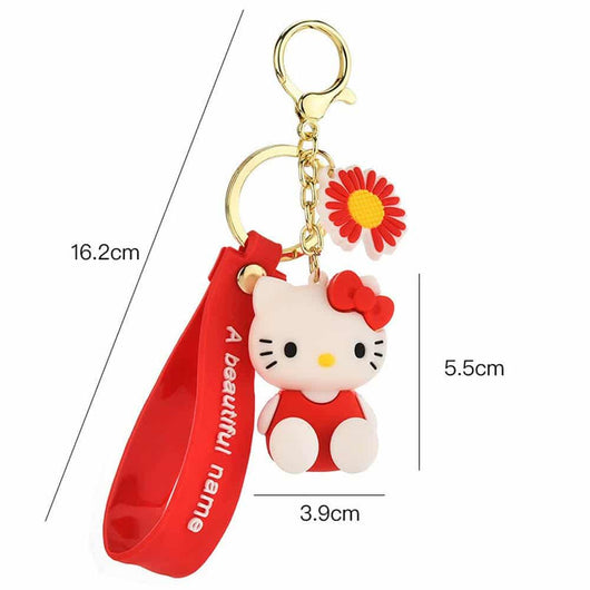 Hello Kitty Keychain - Kawaii & Quirky Keychain For Hello Kitty Lovers