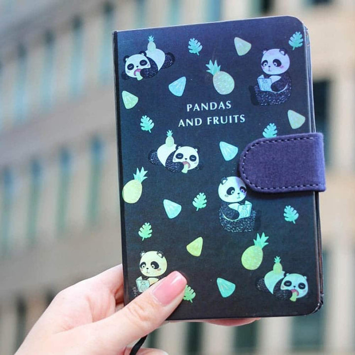 Holographic Exotic Panda Diary - Cute & Quirky Diary For Stationery Lover
