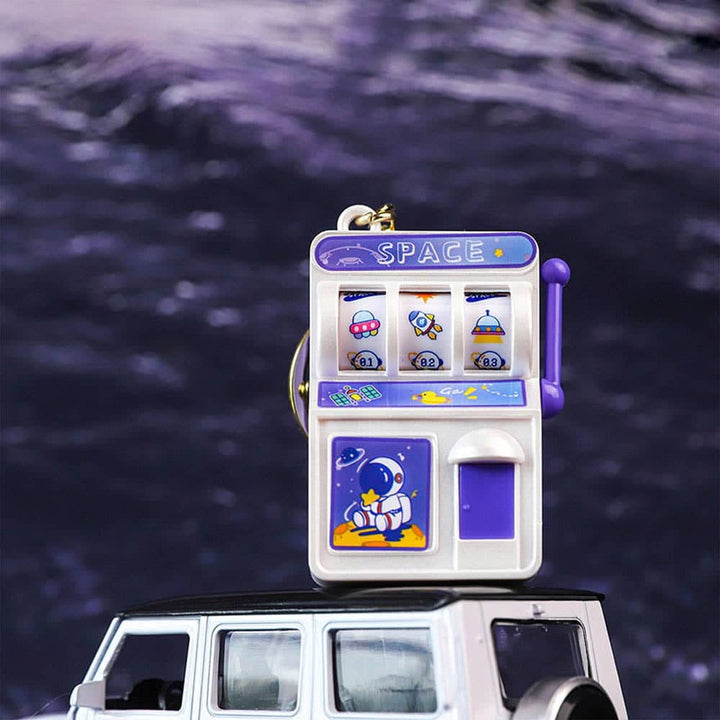 Kawaii Astronaut Slot Machine Keychain - Unique & Quirky Gifts In India