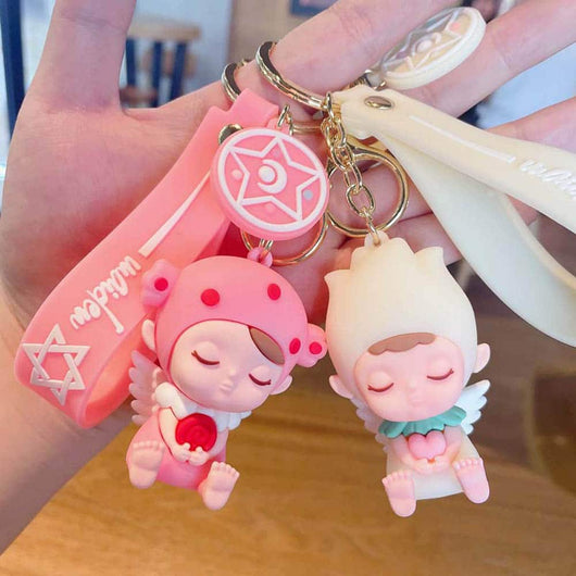 Kawaii Baby Fairy Keychain - Quirky & Cute Keychain For Gifts in India