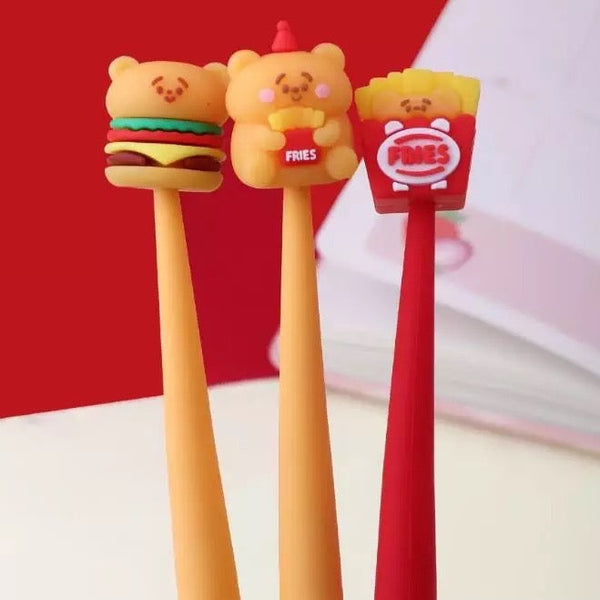 Dangling Bear Fast Food Pen - Single Piece