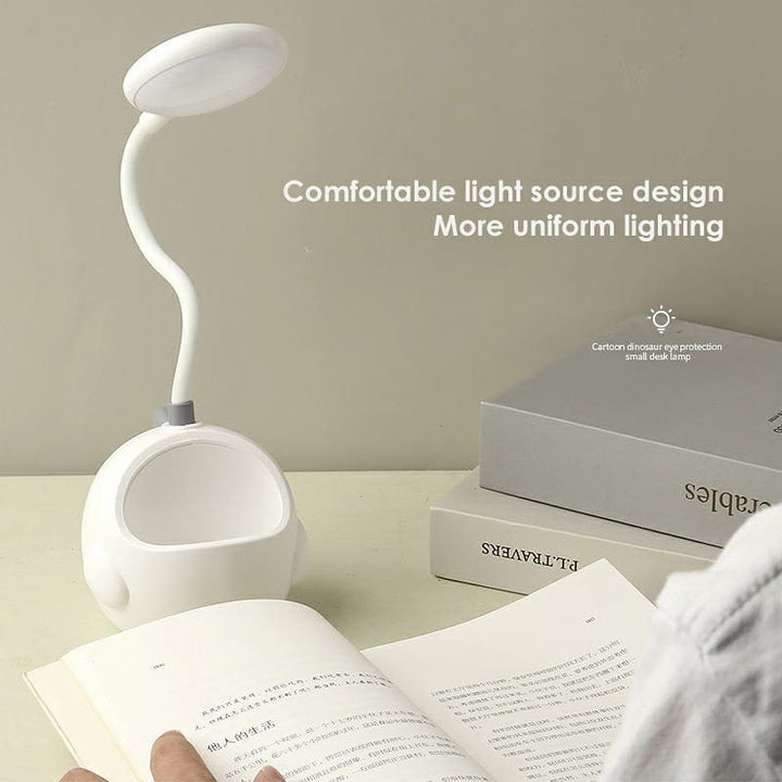 Kawaii Dino Desk Lamp with Pen Stand - Quirky & Cute Lamps in India