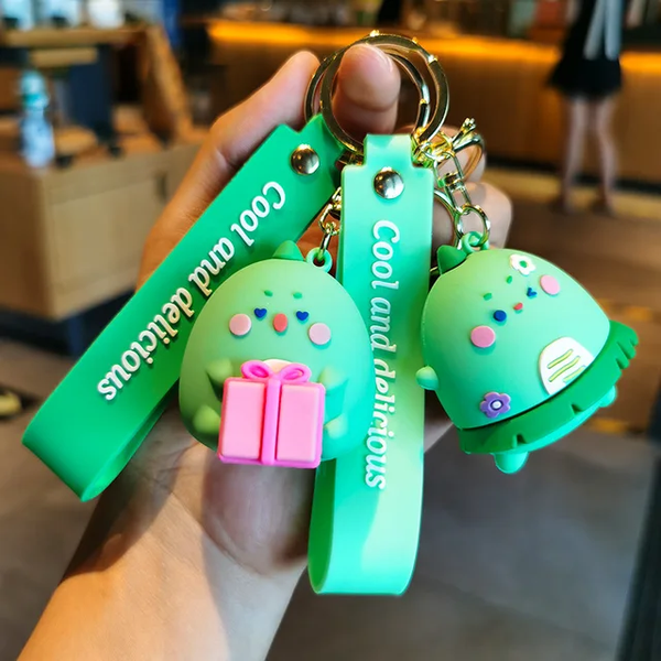 Kawaii Baby Dino Keychain - Single Piece