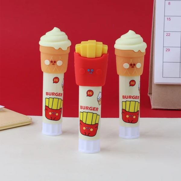 Kawaii Fast Food Glue Stick - Single Piece