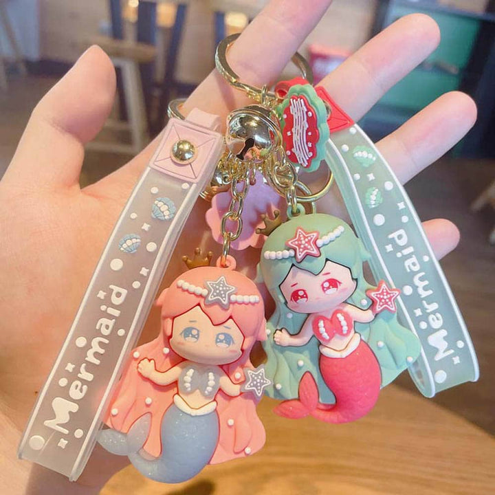 Kawaii Mermaid Keychain - Cute & Quirky Keychain For Gifts in India