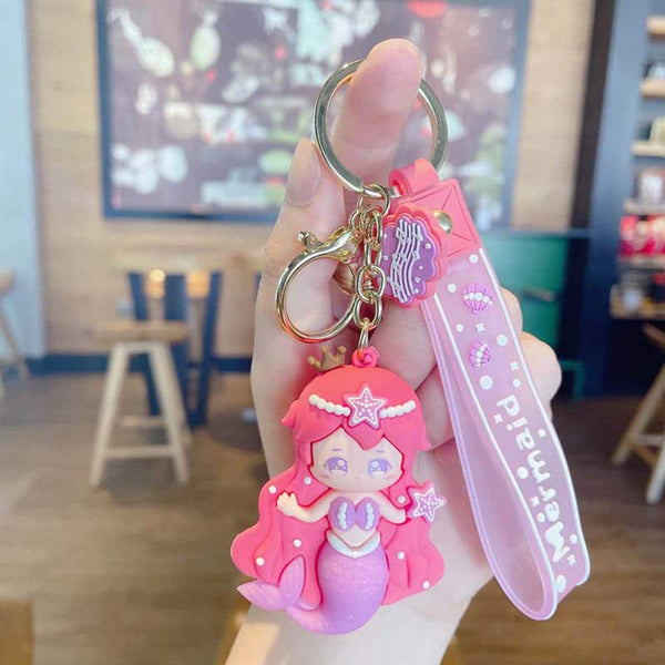 Kawaii Mermaid Keychain - Cute & Quirky Keychain For Gifts in India