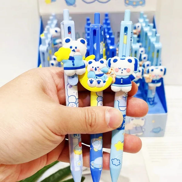 Kawaii Space Bear Gel Pen - Single Piece
