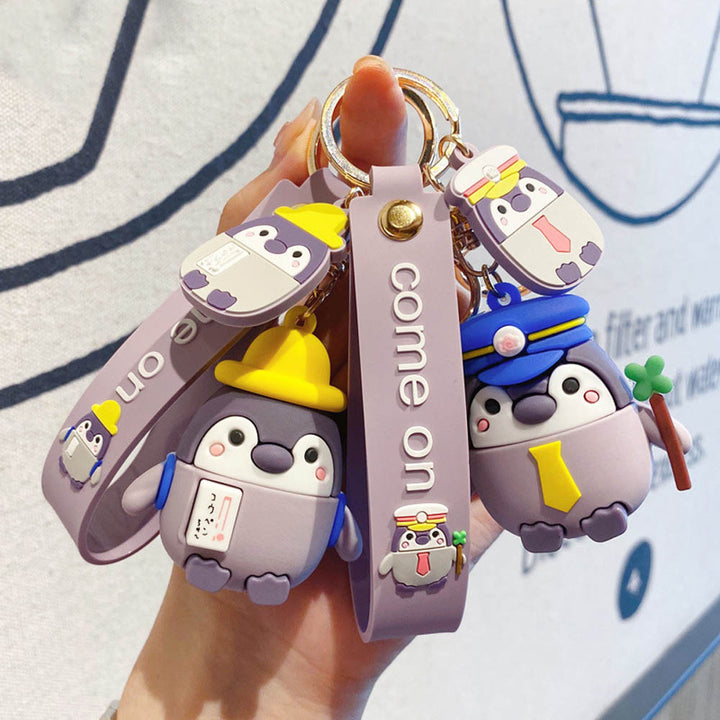 Kawaii Penguin Keychain - Cute & Quirky High Quality Keychain in India