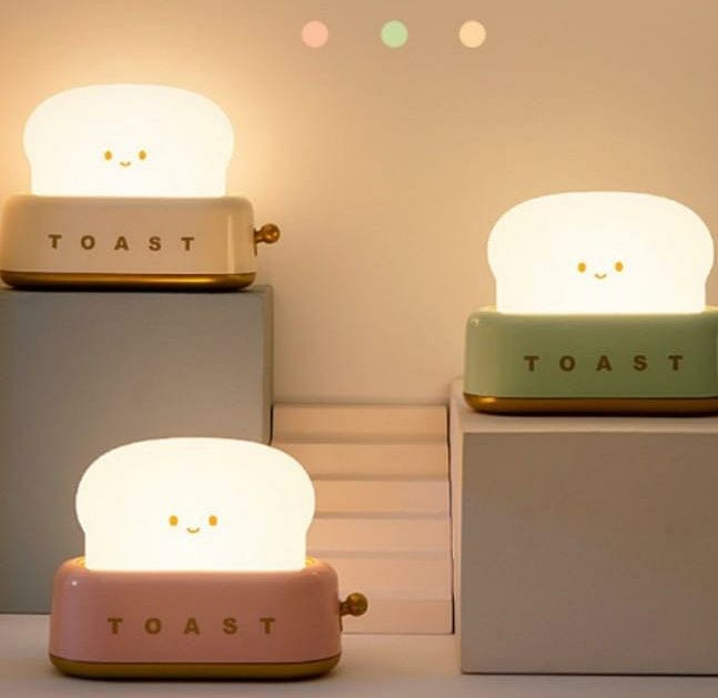 Kawaii Toast Lamp - Kawaii & Quirky Lamps in India for Gifts