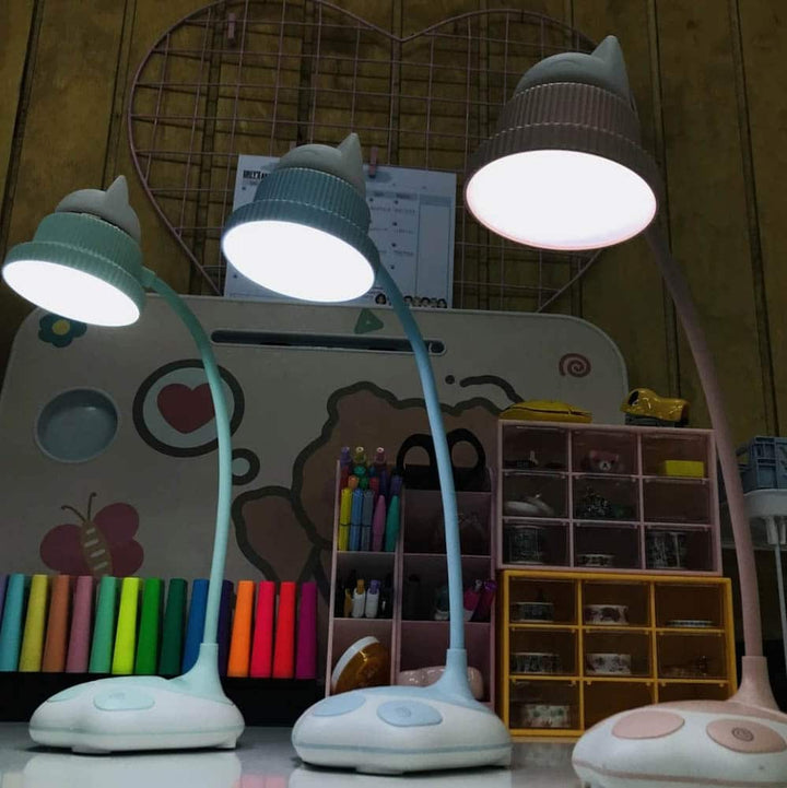 Kitty Paw Desk Lamp with Mobile Stand - Cute Study Lamp for Gift in India