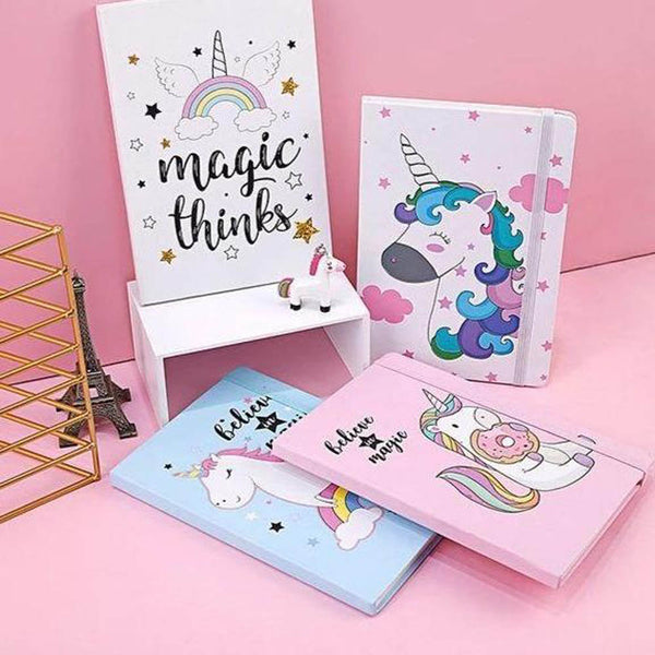 Magical Unicorn Diary - Cute Unicorn Diaries For All Stationery Lovers