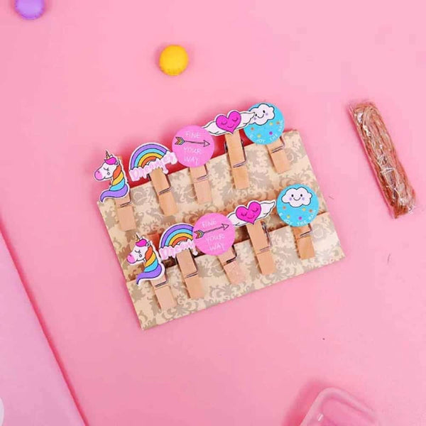 Magical Wooden Paper Clips - Cute & Quirky Clips For Stationery Lovers