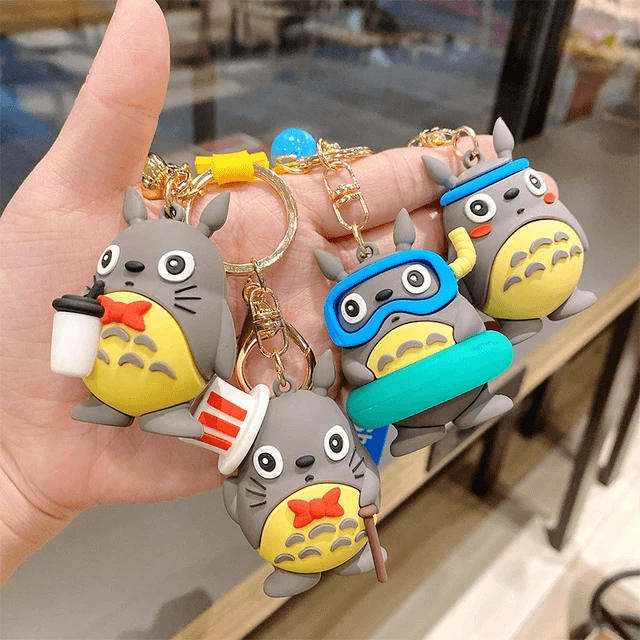 My Neighbour Totoro Keychain - Studio Ghibli Merchandise in India