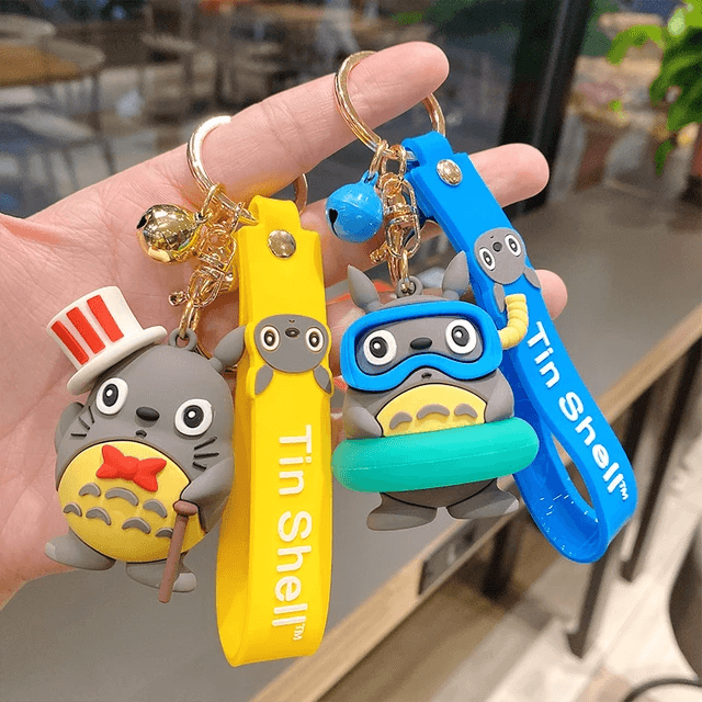 My Neighbour Totoro Keychain - Studio Ghibli Merchandise in India