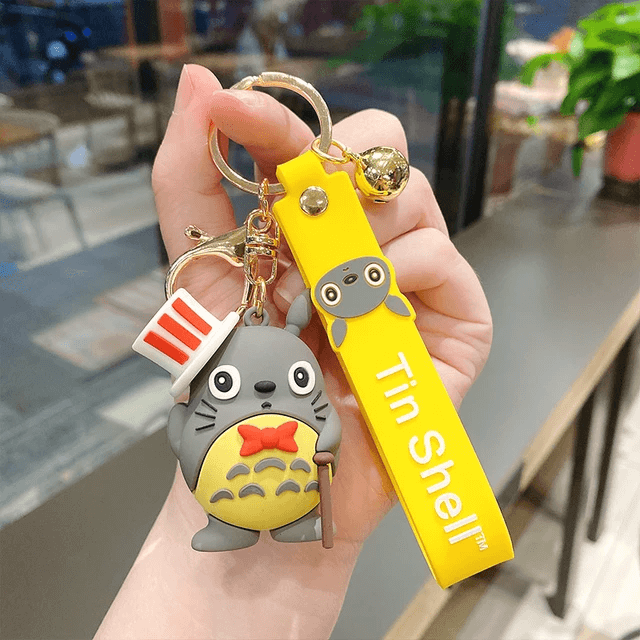My Neighbour Totoro Keychain - Studio Ghibli Merchandise in India