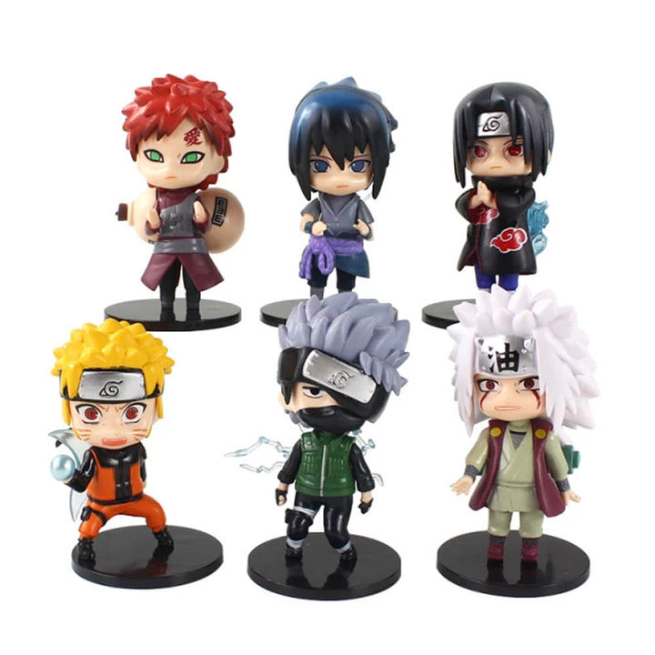 Naruto Chibi Figures Set - Set E - Anime Figures in India