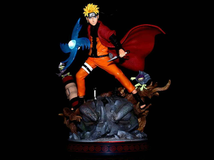Naruto & Gamakichi with Light GK Action Figure - Premium Anime Figures in India