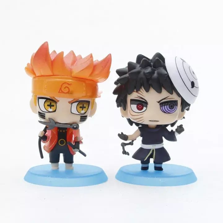 Naruto Pop Chibi Figures - Set of 6