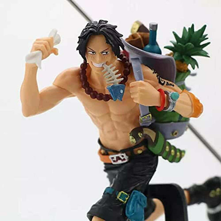 One Piece Three Brothers Action Figure - One Piece Anime Figures in India